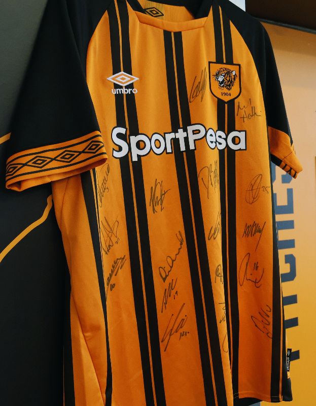 Hull City Home Squad Signed Shirt 